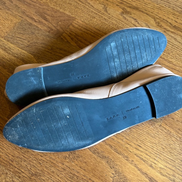 Zara Soft  Leather Flat - Picture 8 of 9